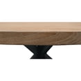 thumbnail image 4 of Logan Round 72" Dining Table In Natural Mango Solid Wood Finish, 4 of 4