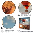thumbnail image 3 of Designart "Harmony In Skies: Balloon Voyage II" Hot Air Balloon Floater Framed Canvas Art Print, 3 of 5