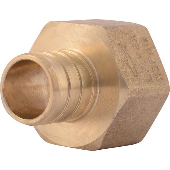 SHARKBITE/CASH ACME LFWP13B-1212PB 5PK 3/4x/4Female Pipe Thread Adapter