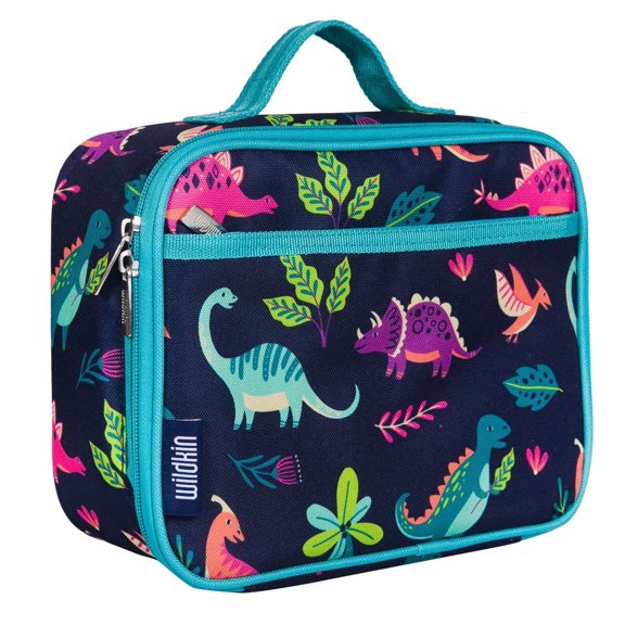 Wildkin Kids Insulated Lunch Box for Boy and Girls, BPA Free (Dino Pals)
