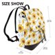thumbnail image 2 of Easygdp Sunflowers Mochila de Cuero para Mujeres, Bolso de Hombro, Bolsos de Mano de Moda para Trabajo y Viajes, 2 of 4