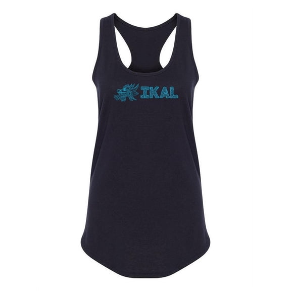 Snake With Ikal Text Tank Women -Ikal Designs, Female Large