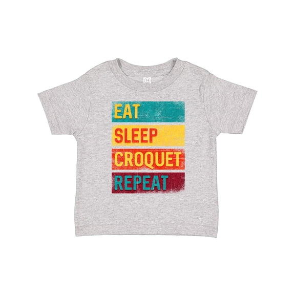 Inktastic Croquet Player Sports Game Boys or Girls Toddler T-Shirt
