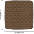 thumbnail image 4 of Namzi 2 Pack Ultra Absorbent Washable Waterproof Seat Protector Pads for Incontinence, Four Layers Chair Cover Protector, Reusable Under Pads Protection for Men and Women, Children 22"X21", 4 of 5