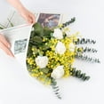 thumbnail image 4 of Zukuco Artificial Baby Breath Gypsophila Flowers Bouquets 20 pcs Real Touch Flowers for Wedding Party DIY Wreath Floral Arrangement Home Decoration (Yellow), 4 of 5