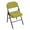 Green, variant on Folding Dining Chair Seat and Back Cover Set Solid Jacquard Stretch Chair Slipcover Home Decoration