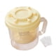 thumbnail image 3 of Colador de yogur griego, yogur espeso y cremoso, separador de suero para refrigerador casero Amarillo, 3 of 9