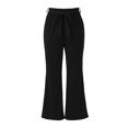 thumbnail image 5 of Gaecuw Palazzo Pants for Women Regular Fit Long Pants Pull On Lounge Trousers Sweatpants Loose Baggy Yoga Pants Mid Waisted Summer Ankle Length Workout Pants Straight Leg Gradient Athletic Pants, 5 of 6
