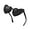 Glossy Black Frame/Black Lens, variant on KANASTAL Clip on Sunglasses Polarized over Glasses Women Dark Flip up Sun Glasses Men UV Protection Driving Fishing Black Lens