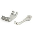 thumbnail image 1 of ,2 Pcs Presser Foot Presser Foot Piping Welt Cutout Foot Innovative Solution, 1 of 10