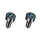 thumbnail image 2 of Cargador Coche 66 W Adaptador Corriente 4 Puertos para (3USB+1C QC) Azul, 2 of 6