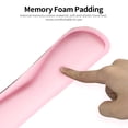 thumbnail image 3 of ikayaa Memory Foam Keyboard Wrist Pad Set Office Gaming Keyboard Wrist Pads with Fabric -slip Base Black, 3 of 7