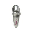 thumbnail image 6 of Kensie Girl Little Kids Ballerinas Flats , Silver Met, 4, 6 of 8