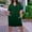 Green, variant on Spring Tops for Women Summer Dresses for Women Plus Size Dress for Women V Neck Casual Sundresses Pocket Knee Short Sleeve with Pockets Gifts for Women