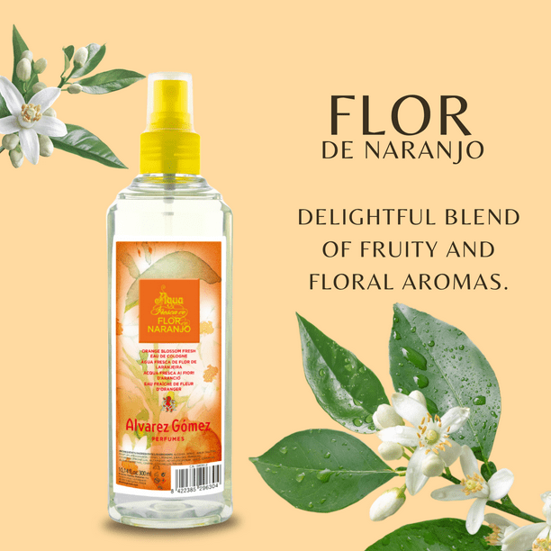 Alvarez Gomez Eau de Cologne – Orange Blossom Fragrance, fl