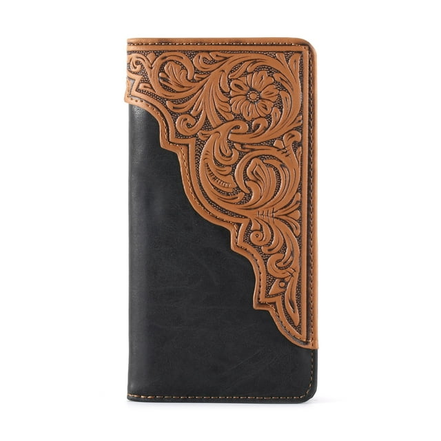 Cartera Bifold Larga Montana West Western 19x1x10 cm