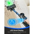 thumbnail image 3 of OUYFHK Cordless Vacuum Cleaner, 8 in 1 Stick Vacuum Cleaners with 30KPA Powerful Suction, Anti-Tangle Handheld Vacuum Cleaner for Home with Green LED Display for Hardwood Floor Carpet Pet Hair, 3 of 8