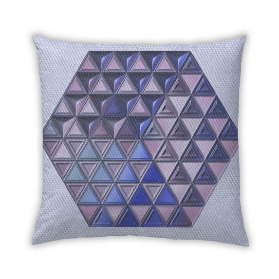 Ahgly Company Indoor Square Contemporary Throw Pillow, 18 inch by 18 inch