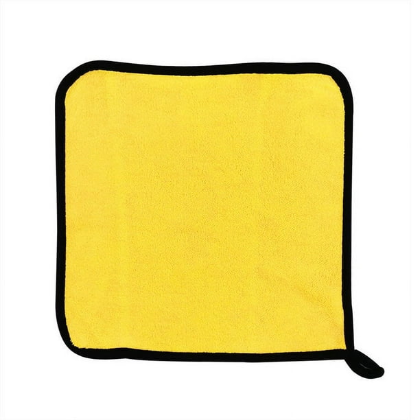 SHAR Coral Velvet Car Wash Towels Doublesided Thick Absorbent Towels
