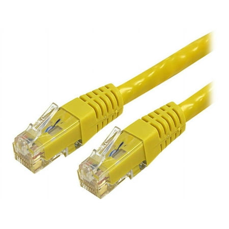 UPC: 0065030794824 | StarTech.com C6PATCH3YL 3 ft. Cat 6 Yellow Molded UTP Patch Cable