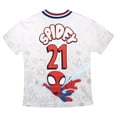 thumbnail image 2 of Marvel Spidey and His Amazing Friends Spider-Man Miles Morales Ghost-Spider Mesh Soccer Jersey Athletic T-Shirt Toddler to Big Kid, 2 of 5
