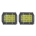 thumbnail image 3 of Foco De Emergencia, Resistente Disipación De Calor, Lámpara De Trabajo Para Automóvil, Alto Brillo, Resistente A La Intemperie, Par Impermeable, 4 Filas, 36 W, Para Vehículos, 3 of 7