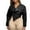 a-Black5012, variant on VNKIDY Women's Coat Autumn Winter Solid Color Asymmetrical Cropped Leather Jacket With Wide Collar Long Sleeve Button Front Coat For Casual Daily Streetwear Activities Trendy Outerwear