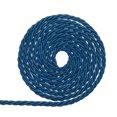 thumbnail image 1 of Cordón retorcido Uxcell, cuerda de trim de 3 mm/11 yardas, cuerda trenzada de poliéster para decoración del hogar y manualidades DIY, azul marino, 1 of 6
