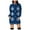 Blue, variant on TJAZFJPA Summer Dress Plus Size Women's Long Sleeve Pocket Christmas Print Comfortable Casual Hooded Casual Dress New Years Eve Dress for Women Black Slip Dress
