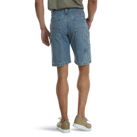 Wrangler - Wrangler Men's Denim Carpenter Shorts - Walmart.com