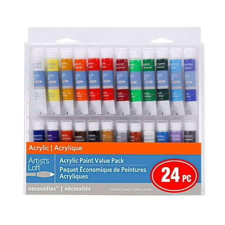 UPC: 0191518147315 | 24 Color Acrylic Paint Value Pack by Artist s Loft™ Necessities™