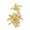 Yellow, variant on Women Brooch Osmanthus Shape Retro Style Pin Suits Coats Sweaters Decorative Badge Commuting Dating Accessory