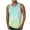 Light Blue, variant on Mens Gradient T Shirts Sleeveless Moisture Wicking Soft Sports Tops Crew Neck Classic Comfortable Basic Shirts