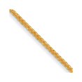 thumbnail image 1 of Diamond2Deal Father's Day Gift 24K Yellow Gold 4.4 mm Solid Double Interlocking Curb Chain Necklace for Men 20, 1 of 3