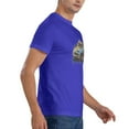 thumbnail image 6 of ONETECH Vintage Racing Mens Graphic T Shirt 100% Cotton Round Neck Tee Blue, 6 of 8
