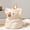 A, variant on White Peach Oolong Scented Candle Koala Design Aromatherapy Candle Natural Soy Wax Home Fragrance Decorative Gift for Relaxation