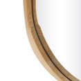 thumbnail image 4 of DecMode 19" x 42" Brown Oval Wall Mirror, 4 of 9