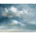 thumbnail image 2 of Nan 32x26 Black Ornate Wood Framed with Double Matting Museum Art Print Titled - Cloud Poetry, 2 of 4