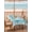Teal, Mint, White, variant on Outdoor Tablecloth with Umbrella Hole & Zipper, Light Blue Starfish Coastal Square Tablecloth 60x60 Inch, Summer Coral Shell Beach Nautical Patio Table Cover Waterproof Table Cloth for Picnic/Party