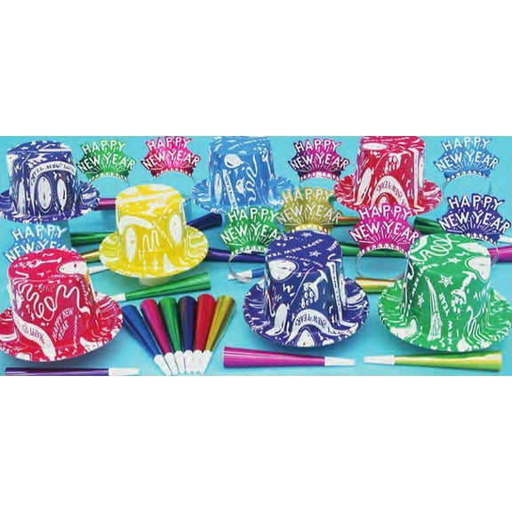 Supreme Happy New Year Party Kit for 50 Guests