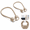 Beige, variant on 2-Pack Magnetic Tiebacks for Curtains, 18 Inch - Beige