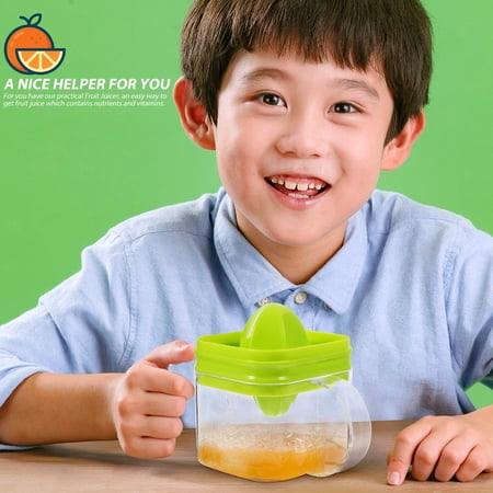 MOKKHNB Light Green Manual Orange Juicer Fruit Squeezer Hand Press for Home Cooking