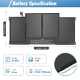 thumbnail image 2 of Batería RayHom 7200mAh para MacBook Air 13" A1466 A1369, 2 of 8