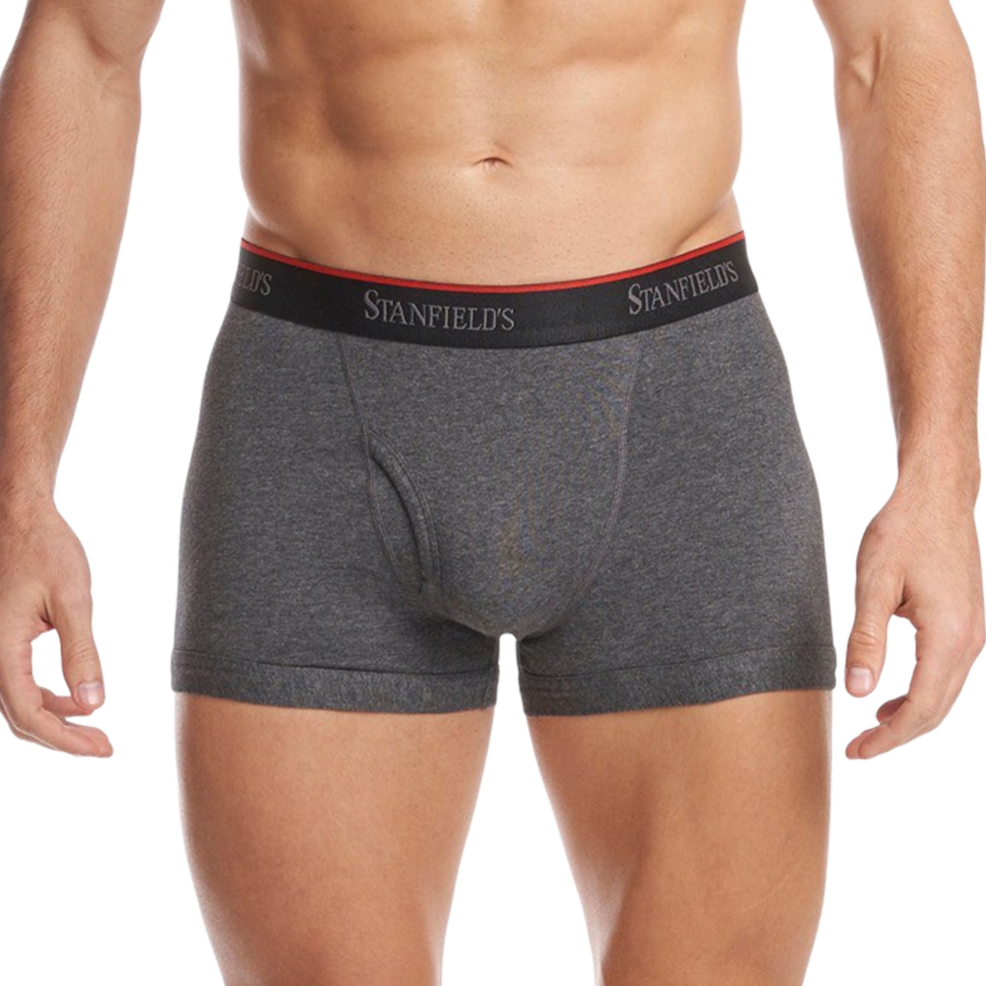 Stanfield's 2-Pack Mens Cotton Stretch Trunks Underwear, Sizes S-XL 