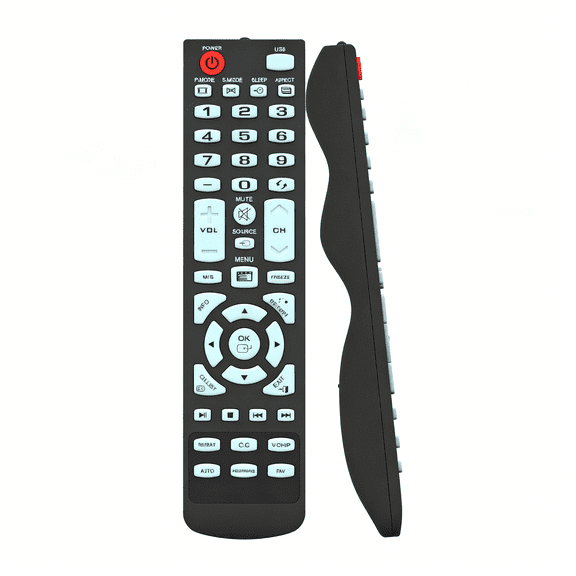 GJX Universal Remote Control Element TV Compatible with All Element LCD LED TV - No Programming Required