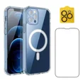 thumbnail image 1 of Funda Para iPhone 14 13 12 11 Con Magsafe [3 En 1] Con Micas, 1 of 8
