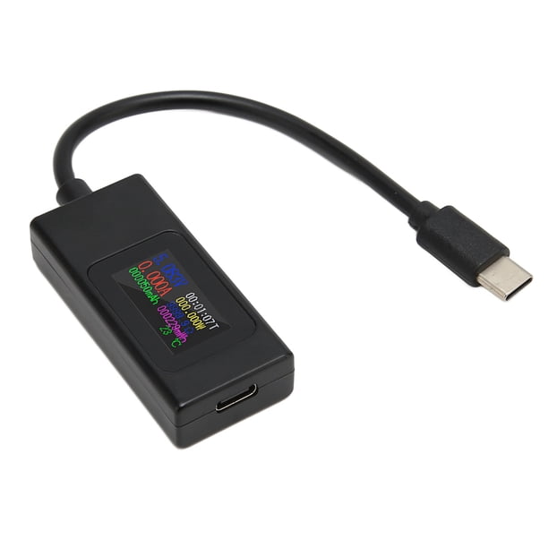 Medidor de corriente USB, probador USB Medidor USB de corriente profesional Probador USBC de primera línea