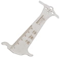 thumbnail image 3 of Chain Checker Tool, Silver Bike Chain Checker Stainless Steel Chain Damage  For Bike Chain, 3 of 8