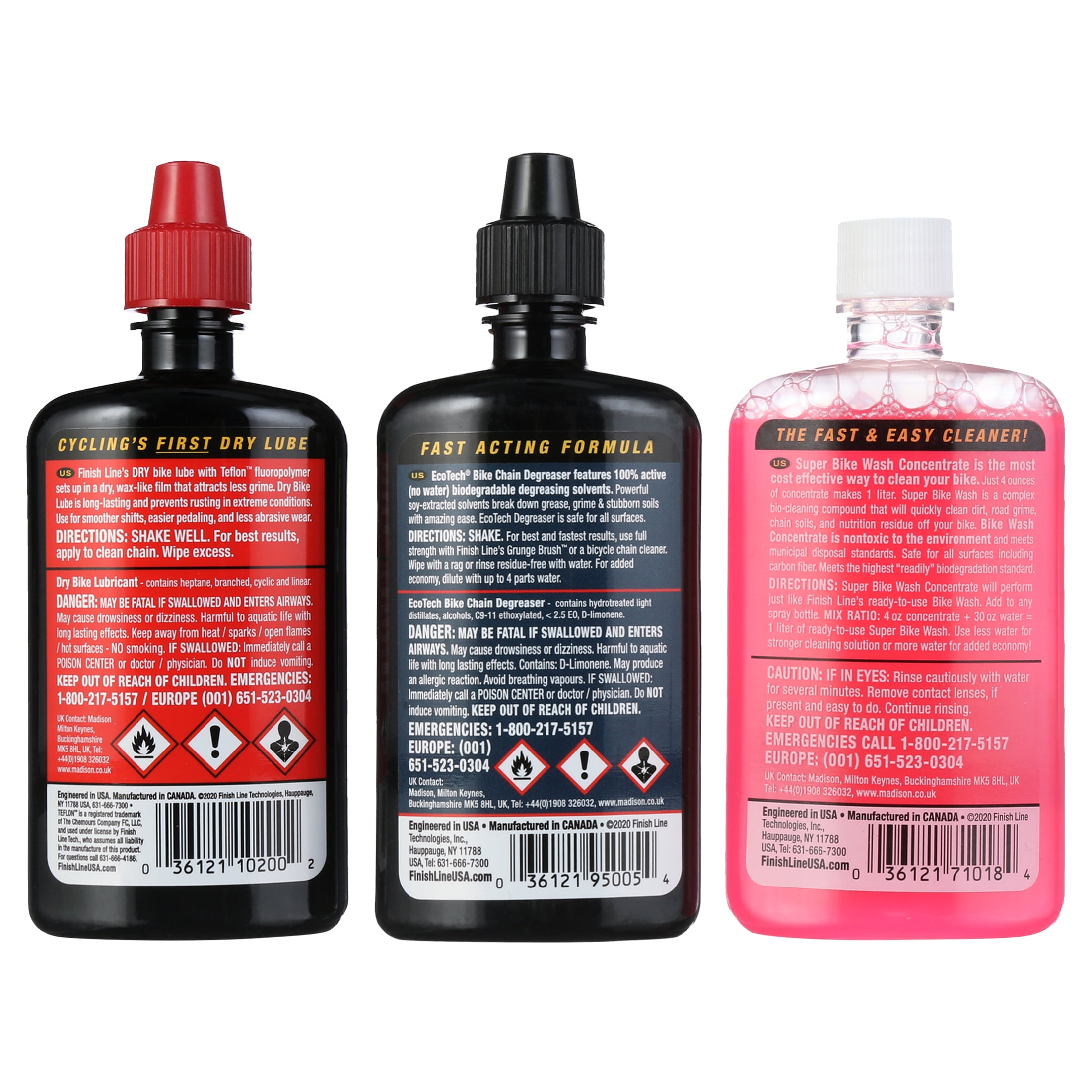 Finish Line Bike Care Value Pack