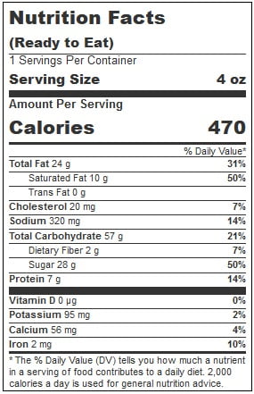 Ne Mos Old Fashioned Cinnamon Roll 4oz (PACK OF 12)